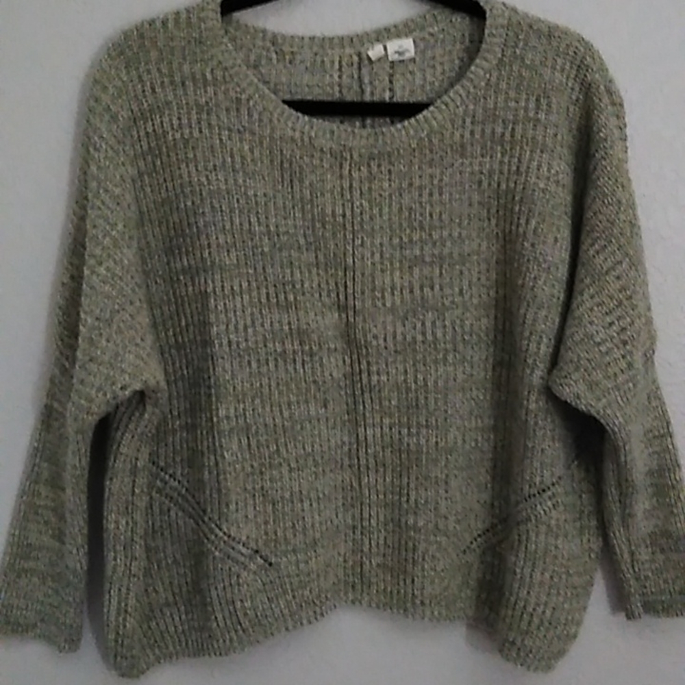 Cropped Dolman Sweater